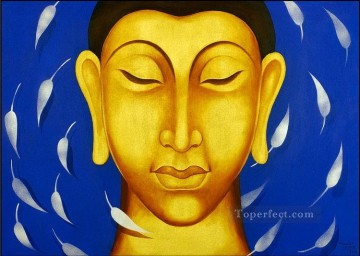 インド人 Painting - インドの仏陀